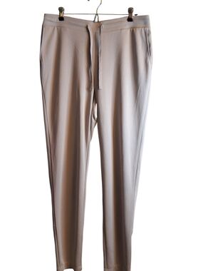 Pure Jill Sand Washed Tan Med Tall Pull On Pants Soft